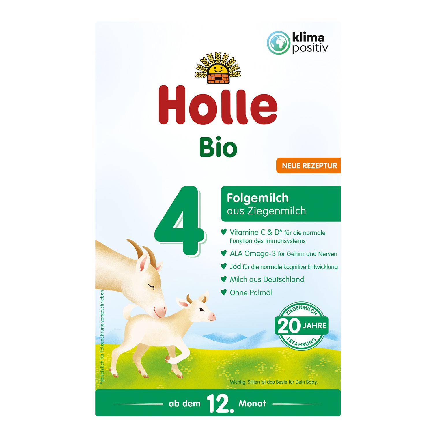 Holle Goat Stage 4 Organic Follow-On Milk Formula